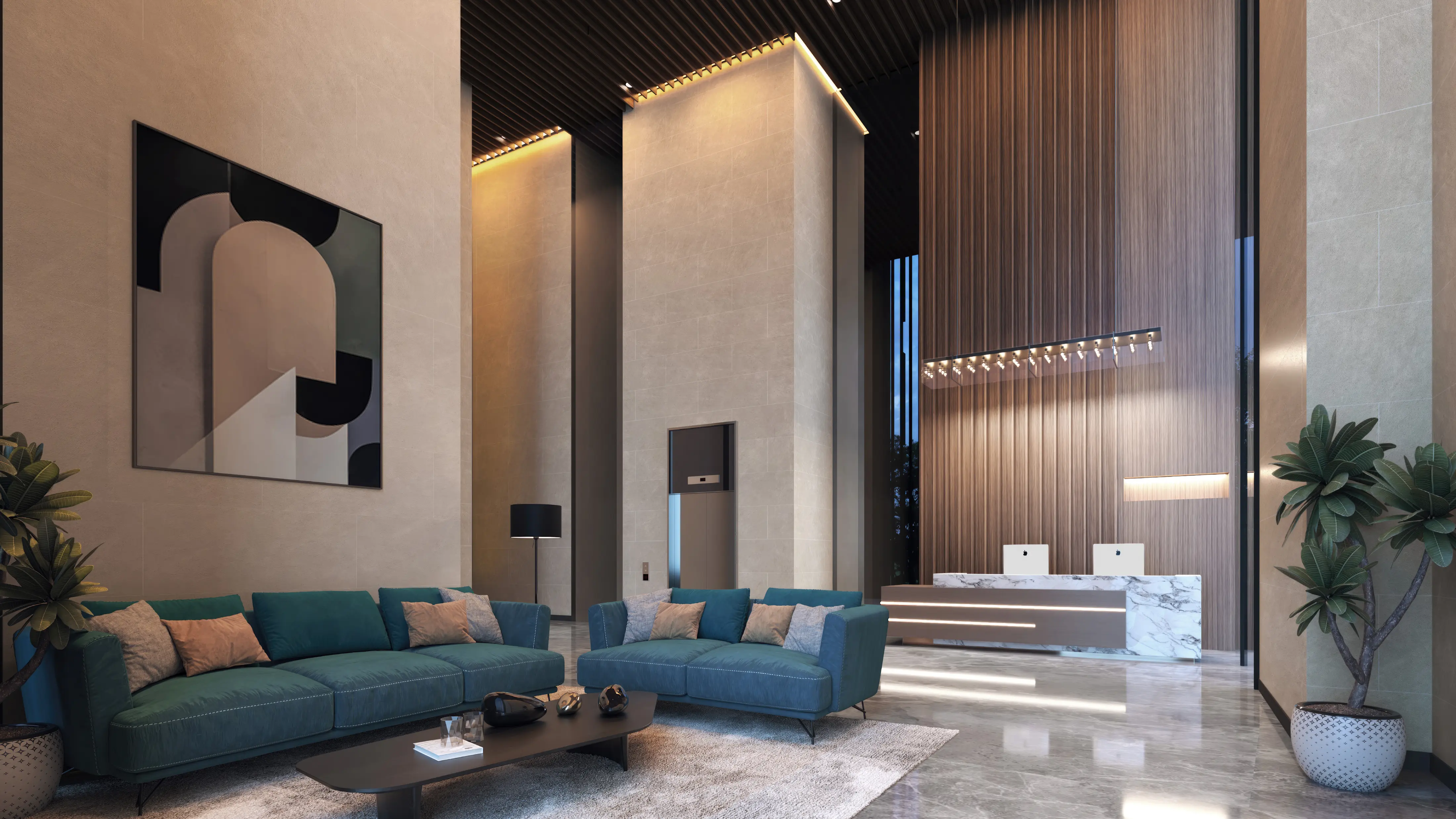 Entrance lobby