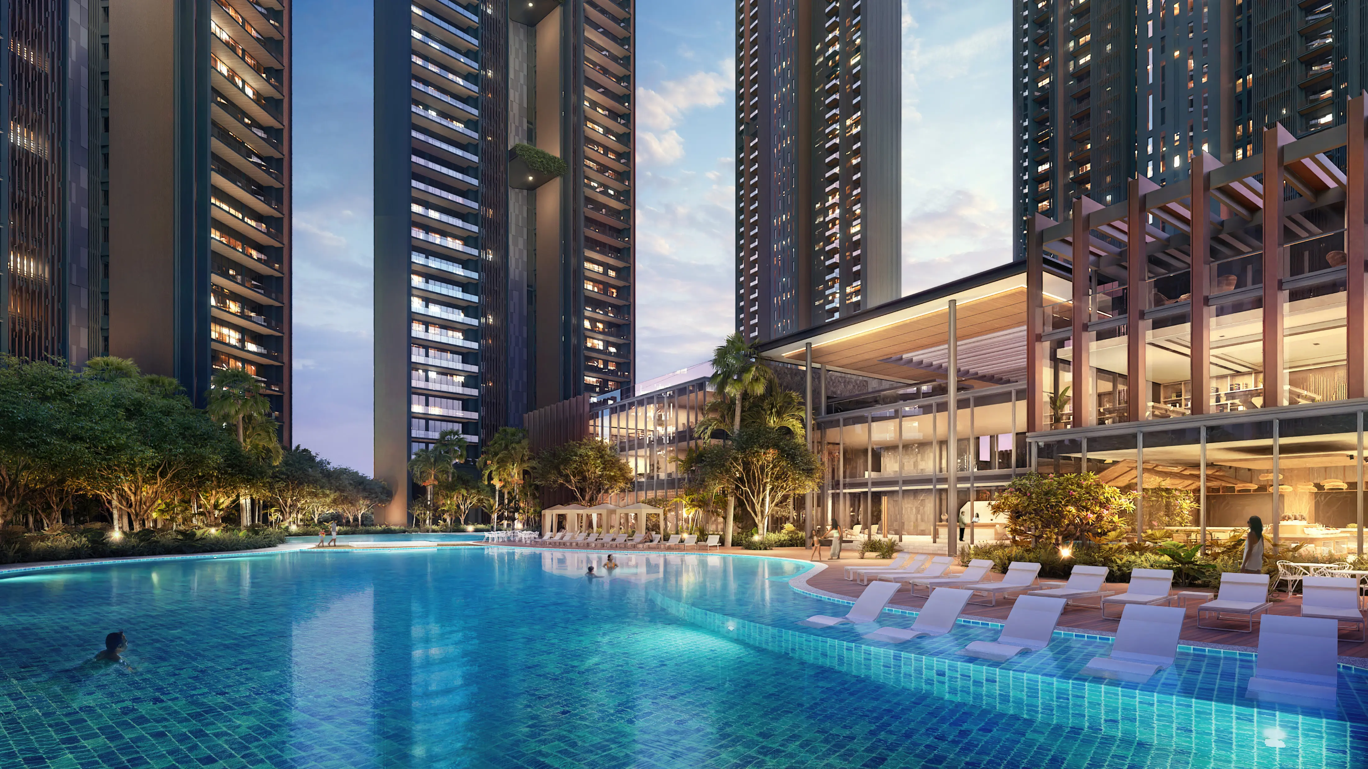 Lagoon pool
