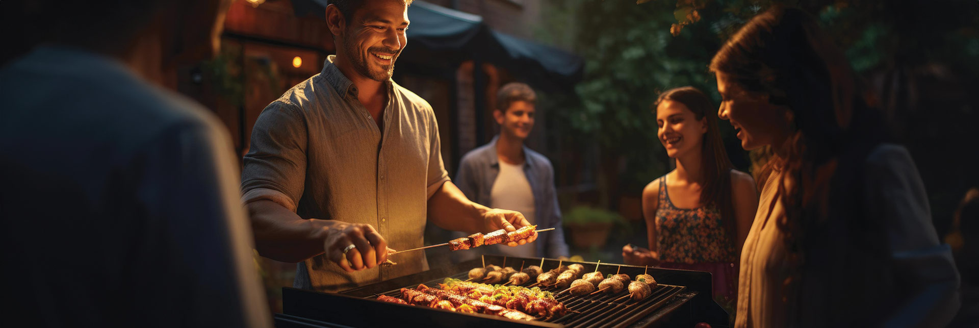 Barbeque area