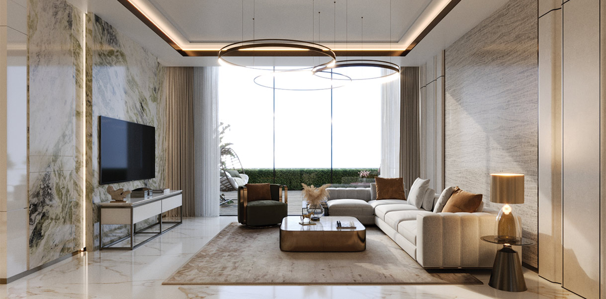 Living room render
