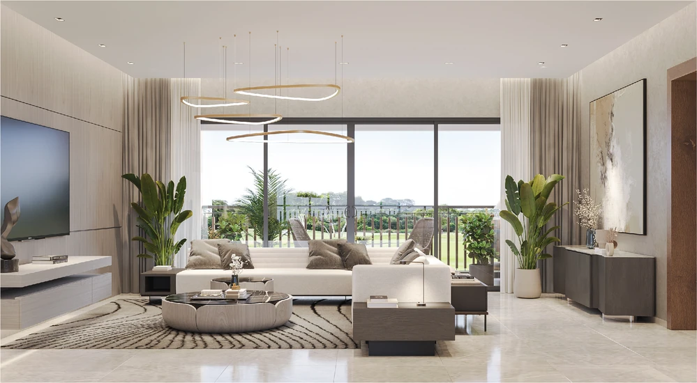 Living area render