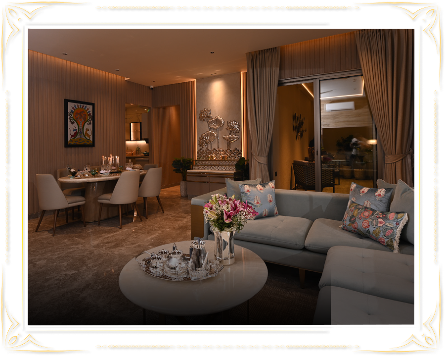 Living room — showroom interior