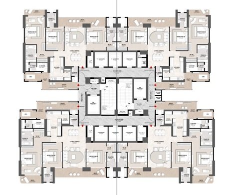 3 BHK floor plan